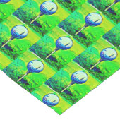 ゴルフ・ボールパターンダイニングテーブルのランナー ショートテーブルランナー (コーナー)