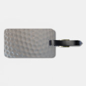 ゴルフ・ボールパターン質 ラゲッジタグ (裏面横)