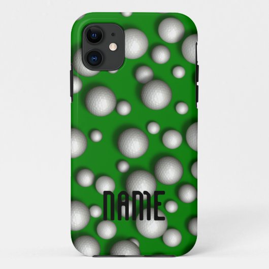 ゴルフ・ボールパターンiPhone 5の場合 Case-Mate iPhoneケース (裏面)