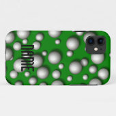 ゴルフ・ボールパターンiPhone 5の場合 Case-Mate iPhoneケース (裏面(横))