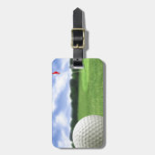ゴルフ・ボール4 ラゲッジタグ (正面縦)