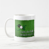 ゴルフ・ボール コーヒーマグカップ (左)