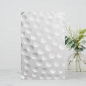 ゴルフ・ボール 便箋 (スタンド正面)