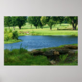 ゴルフ ポスター (正面)