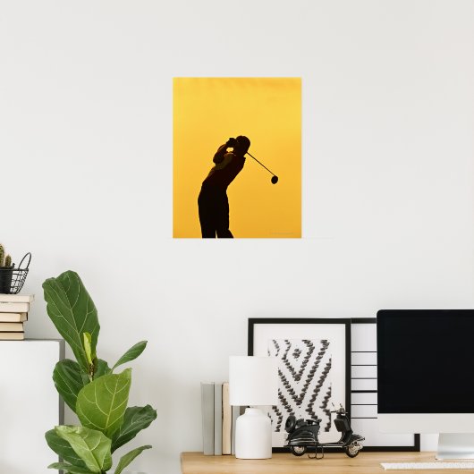 ゴルフ ポスター (ホームオフィス)