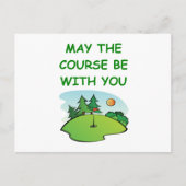 ゴルフ ポストカード (正面)