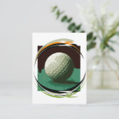 ゴルフ ポストカード (スタンド正面)