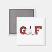 ゴルフ マグネット (正面/裏面)