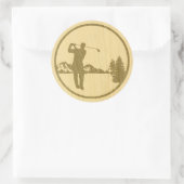 ゴルフ ラウンドシール (バッグ)