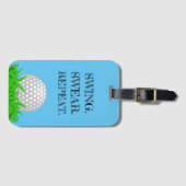 ゴルフ ラゲッジタグ (正面横)