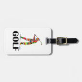 ゴルフ ラゲッジタグ (正面横)