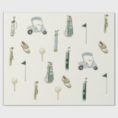 ゴルフ ラッピングペーパー (フラット)