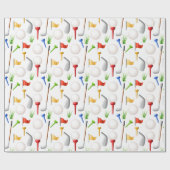 ゴルフ ラッピングペーパー (フラット)