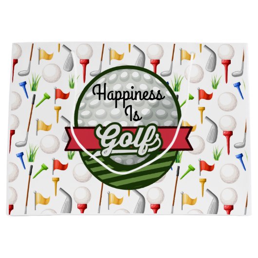 ゴルフ ラージペーパーバッグ (正面)