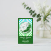 ゴルフ: レトロ光線: 名刺 (スタンド正面)