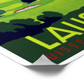 ゴルフ~ローザンヌ ポスター (角)