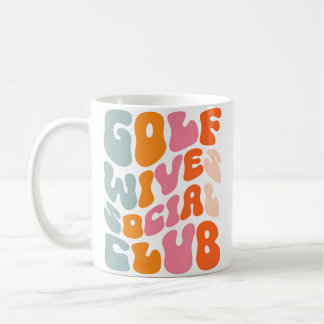ゴルフ・ワイフズ・ソーシャルクラブ コーヒーマグカップ