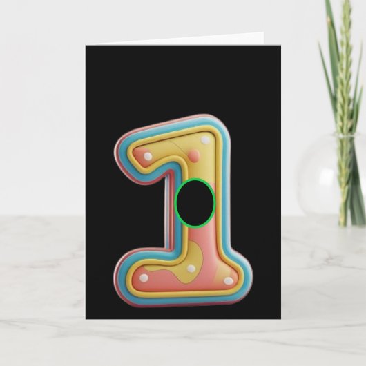 ゴルフ。ワンショットでホールアウト！ カード (正面)