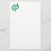 ゴルフ 便箋 (正面)