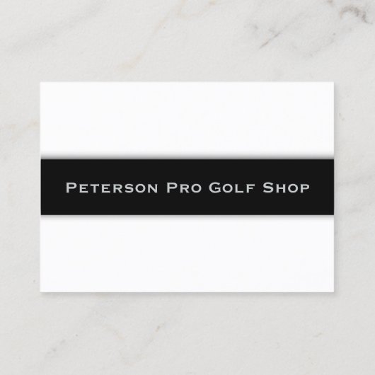 ゴルフ 名刺 (裏面)