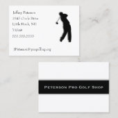 ゴルフ 名刺 (正面/裏面)