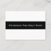 ゴルフ 名刺 (裏面)