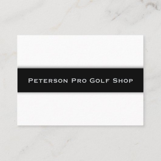 ゴルフ 名刺 (裏面)