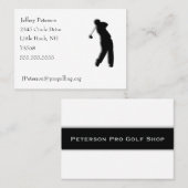 ゴルフ 名刺 (正面/裏面)