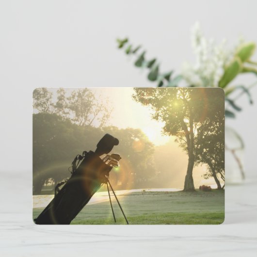 ゴルフ 招待状 (スタンド正面)