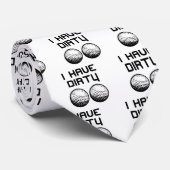 ゴルフ-私に汚れた球があります ネクタイ (ロール)