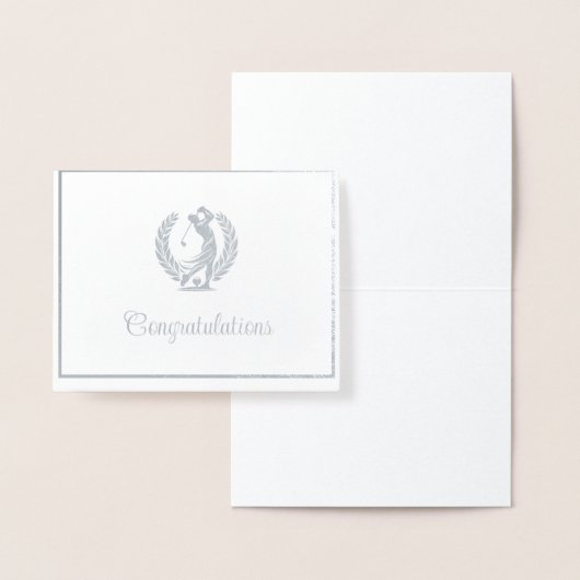 ゴルフ 箔カード (ディスプレー)