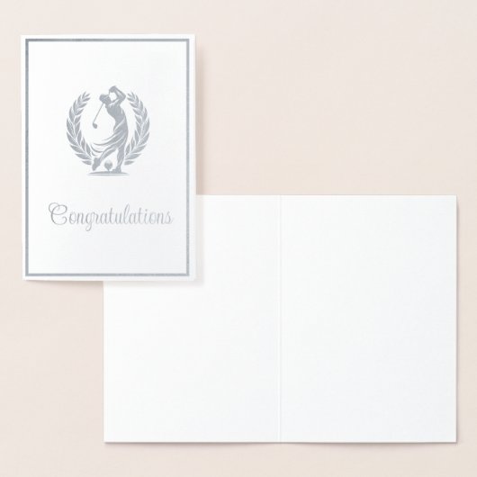 ゴルフ 箔カード (ディスプレー)