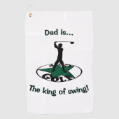 ゴルフ – 素晴らしいゲーム ゴルフタオル (正面)