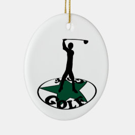 ゴルフ – 素晴らしいゲーム   セラミックオーナメント