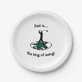 ゴルフ – 素晴らしいゲーム ペーパープレート