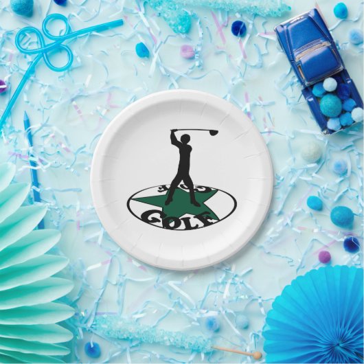 ゴルフ – 素晴らしいゲーム ペーパープレート (パーティー)