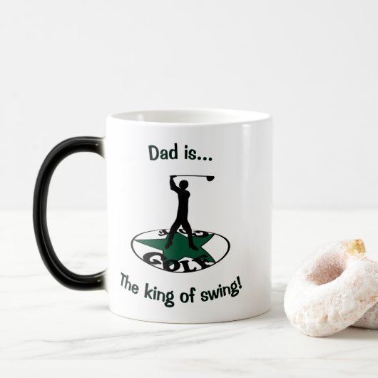 ゴルフ – 素晴らしいゲーム モーフィングマグカップ (ドーナツ)