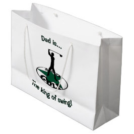 ゴルフ – 素晴らしいゲーム ラージペーパーバッグ