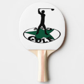 ゴルフ – 素晴らしいゲーム 卓球ラケット (正面)