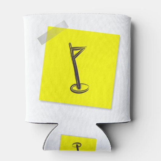 ゴルフ 缶クーラー (裏面)