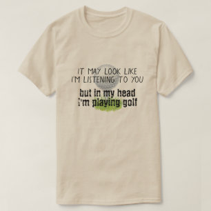 ゴルフ 面白い Tシャツ