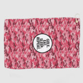 ゴルフ，食べ睡眠，繰り返しゴルフタオル ゴルフタオル (横)