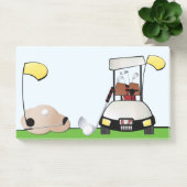 ゴルフ – 10" x 6" Post-it®注意事項 ポストイット (オフィス)