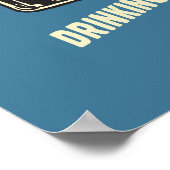 ゴルフ:1642年以来の飲酒運転 ポスター (角)