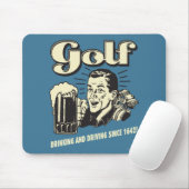 ゴルフ：1642年以来の飲酒運転 マウスパッド (マウス)