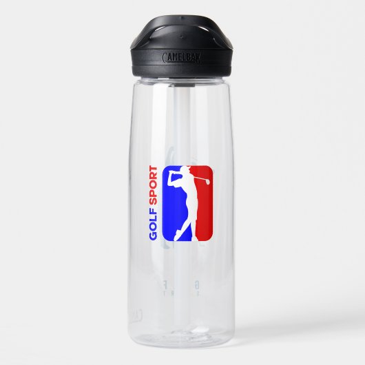 ゴルフ | 25oz ウォーターボトル (背面)