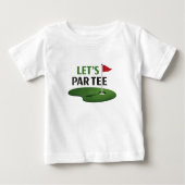 ゴルフ Let's Par Tee for Golfer ベビーTシャツ (正面)