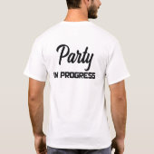 ゴルフ Let's Par Tee Tシャツ (裏面)