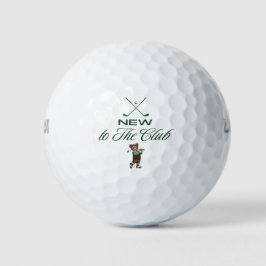 ゴルフ "NEW TO THE CLUB" ベビーシャワー ゴルフボール