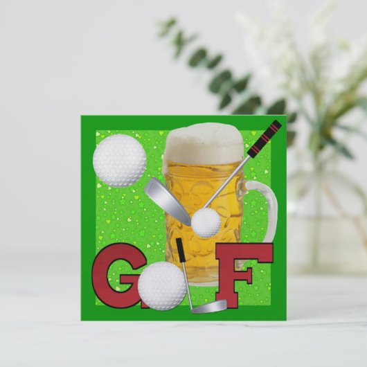 ゴルフ – SRF 招待状 (スタンド正面)